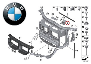 фото thumb №9, Кріплення замка права bmw e84 x1 16d 18i 18d 20d 20i 23d 25d 28i 35i