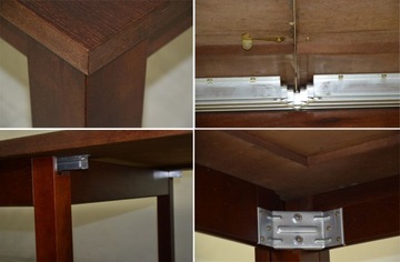 Большой раздвижной деревянный стол Solid 100x200/440