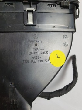 фото thumb №5, Впуск решітка повітря vw eos scirocco дифузор