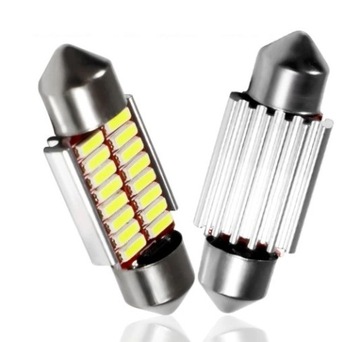 СВЕТОДИОДНАЯ ЛАМПА 16 SMD 4014 C3W C5W C10W CANBUS 36мм