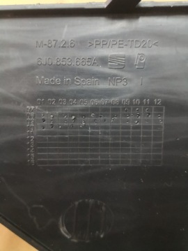 фото thumb №6, Seat ibiza iv 6j0 решётка левая бампера передний