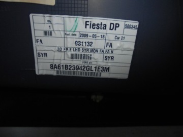 фото thumb №5, Ford fiesta mk7 карта двері праві перед 08