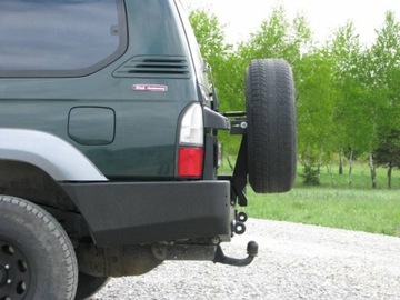 ЗАДНИЙ БАМПЕР LAND CRUISER 95 СТАЛЬ МЕТАЛЛ