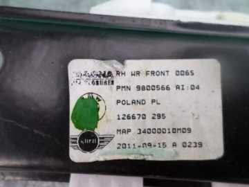 фото thumb №2, Підйомник скло mini оригінальний номер 9800566