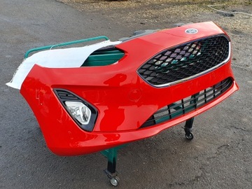 фото thumb №4, Ford fiesta mk8 2017-2023 бампер перед kompletny новый race red