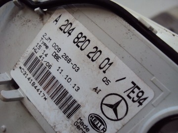 фото thumb №6, Лампа освещение кабины mercedes glk x204 w204