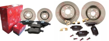 Купить Тормозные диски тормозные колодки trw перед задняя ford s-max galaxy, фото thumb