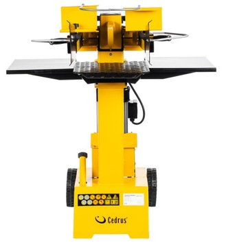 ДРЕВЕСОЛКА 8Т вертикальная CEDRUS LS07V + КЛИН КРЕСТОВИНА