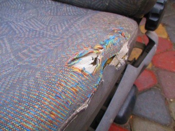 фото thumb №4, Ford transit mk6 00-06 сиденье левый заднее сиденье задняя задняя