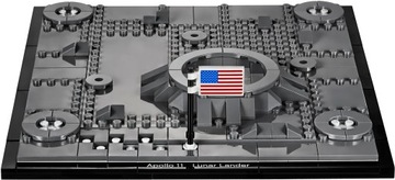 LEGO 10266 CREATOR Лунный посадочный модуль «Аполлон-11»