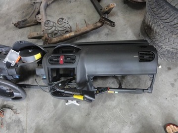 фото thumb №1, Opel corsa c консоль подушка безопасности натяжители kpl