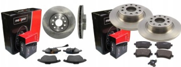 Купить Тормозные диски тормозные колодки maxgear перед задний  passat b6 b7 312mm, фото thumb