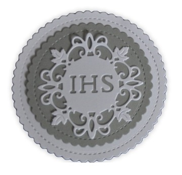 SCRAPKI Салфетка для причастия IHS