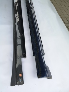 фото thumb №2, Tesla s - планка порогова ліва карбон