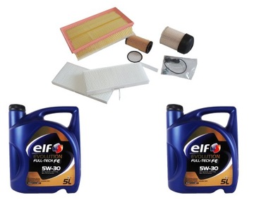 фото thumb №1, Набор фильтров+ масло elf renault master 2.3 dci 165