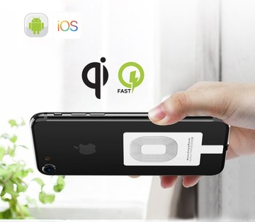 Адаптер QI Индуктивное беспроводное зарядное устройство USB-C