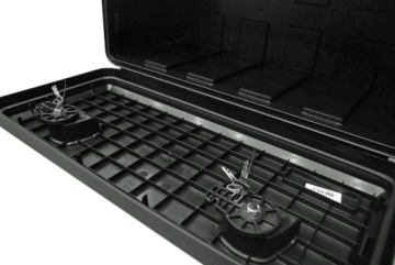 Ящик для инструментов DAKEN JUST 750, плоский, 750x350x300, 2 замка для эвакуаторов