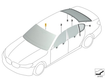 фото thumb №1, Стекло передняя bmw '7 g11