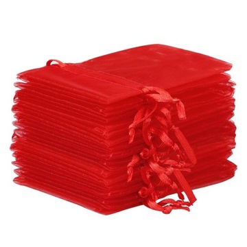 СУМКИ ИЗ ОРГАНЗЫ органза 8х10 - 10 шт.