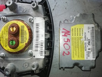 фото thumb №8, Mercedes a-klasa консоль, подушка безпеки+ модуль, ремені l+pr