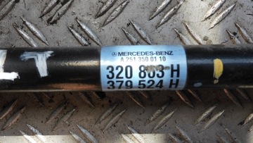 фото thumb №5, Привідний вал ліва задня mercedes r-kl w251 3.0 2513500110