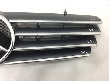 фото thumb №1, Решётка радиатора хром левый l3 mercedes cl w215