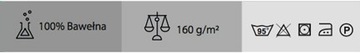 Защитный фартук 100% хлопок, температура 95°С, размер S 36.