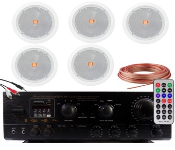 JBL 5.0 ПОТОЛОЧНЫЙ ЗВУК АУДИОСИСТЕМА МАГАЗИН ГОСТИНАЯ