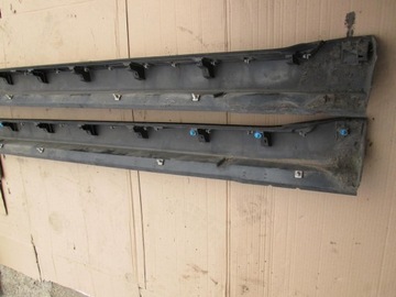 фото thumb №5, Peugeot 4007 планка na порог левая пороговая outlander ii чёрная bez хром