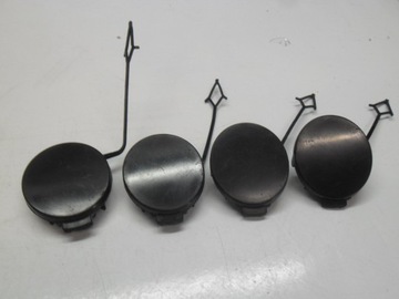 фото thumb №1, Vw touran lift заглушка фаркоп чёрный mat перед 1t0