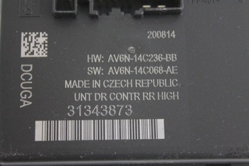 фото thumb №10, Модуль дверь левый задняя 31343873 volvo v40 ii 12-