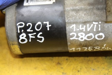фото thumb №9, Стартер peugeot 207 1.4 vti 8fs v755001780