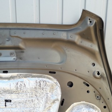 Audi a6 c6 капот крышка двигателя золотая повреждённая Киев, фото thumb