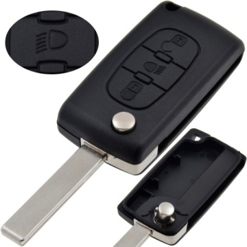 фото thumb №1, Citroen c2 c3 c4 c5 c6 c8 pilot корпус ключ 3p