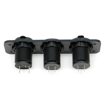 фото thumb №15, Панель вольтметр зарядний пристрій 2x usb 3,1a 3w1 гніздо прикурювача автомобільні