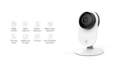 2x камера, тел. обнаруживает движение, WIFI, IP, FullHD