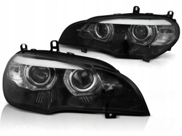 Купить Фонари bmw x5 e70 07-10r кольца led 3d дневные ксенон, фото thumb