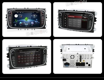 Радио Android 12 DVD 2/32 GPS FORD Mondeo Focus бесплатная камера