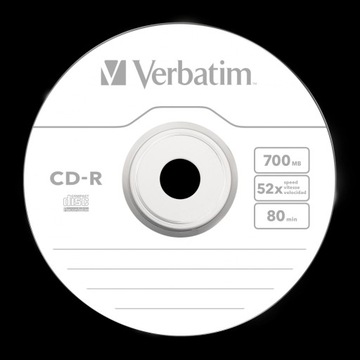 Verbatim CD-R 700MB 5 шт. в SLIM BOXES