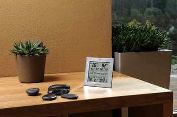 МЕТЕОСТАНЦИЯ METEO DCF ГИГРОМЕТР HYUNDAI 2244 S