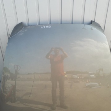 Audi a6 c6 капот крышка двигателя золотая повреждённая Оригинал, фото thumb