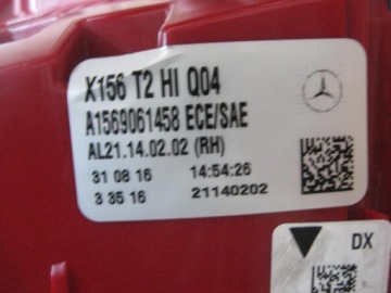 Mercedes-benz оригинальный номер a1569061458 фара задняя комбинированная Доставка, фото thumb