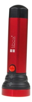 LIBOX Алюминиевый USB светодиодный аккумуляторный фонарик