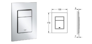 Grohe Rapid Sl Bundle, комплект для унитаза 3 в 1,