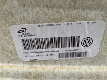 фото thumb №7, Потолок vw polo 6c 6r 3 дверь 6c3867501a