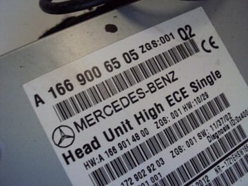 фото thumb №7, Радио навигация mercedes ml w166