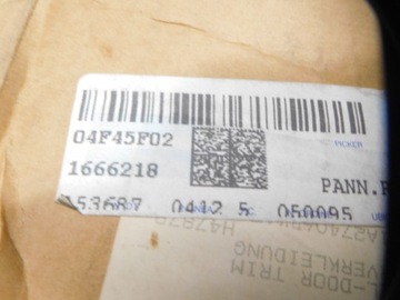 фото thumb №7, Боковина двері правий зад ford fiesta 08-12 1666218