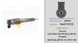 фото thumb №6, Форсунка peugeot 206 307 c3 1.4 hdi 0445110135