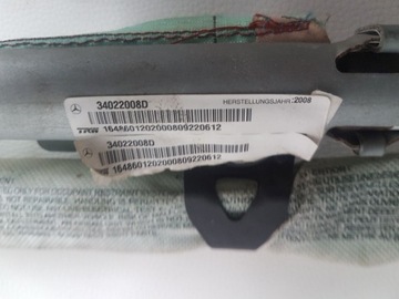 фото thumb №5, Mercedes ml w164 подушка шторка правая air bag