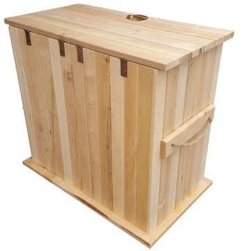 КОПТНИЦА ДЕРЕВЯННАЯ САДОВАЯ ОЛЬХОВАЯ 110x60x105H